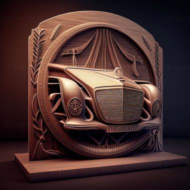 3D модель Mercedes Benz W166 (STL)